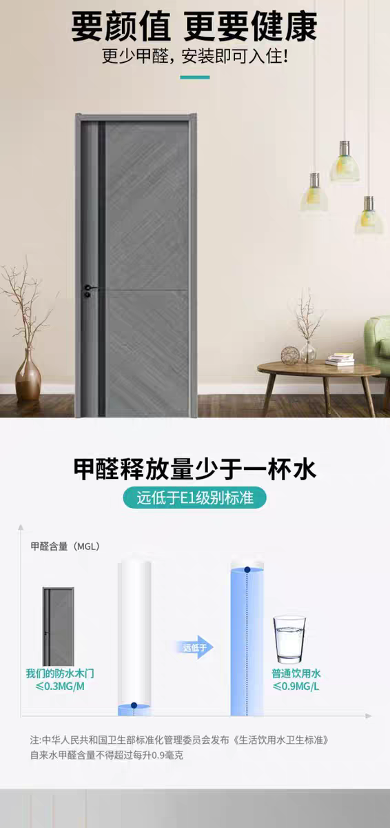 2025新款家用卧室门木门室内门实木门房间门免漆碳晶(图5)