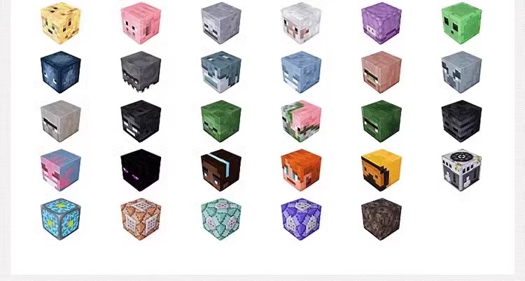 2025新款我的世界磁力方块磁铁积木迷你磁吸玩具益智拼装儿童全套(图19)