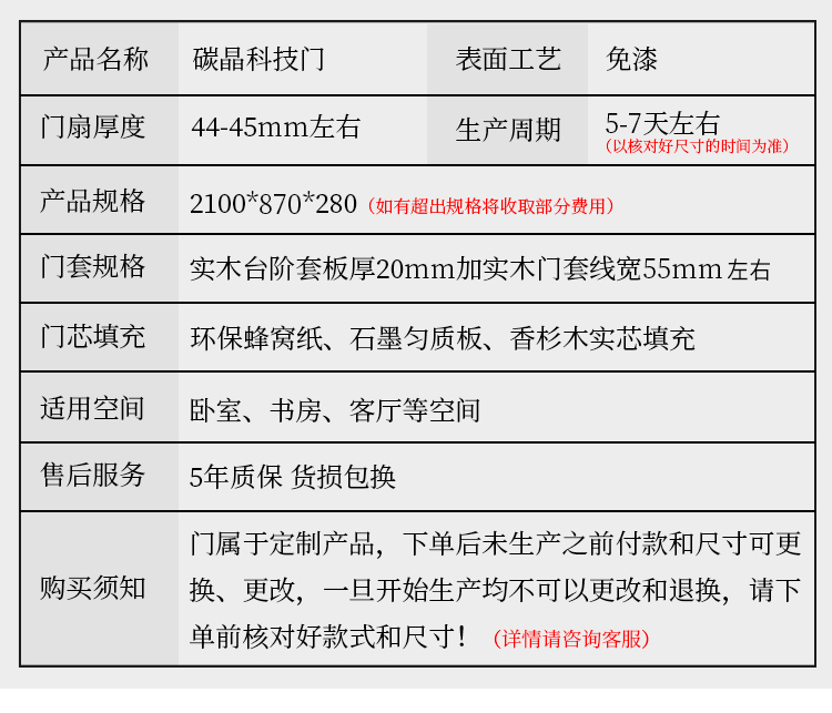 木门卧室门室内门碳晶门碳纤门实木门房间门免漆门隔音门全套厂家(图21)