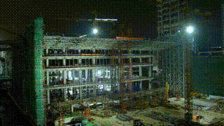 V80 大跨度钢结构安装工艺(三)整体提升(图18) 方案网架安装规范_网架的施工方案怎么写_网架安装方案