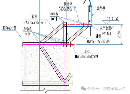 V80 大跨度钢结构安装工艺(三)整体提升(图9) 方案网架安装规范_网架的施工方案怎么写_网架安装方案