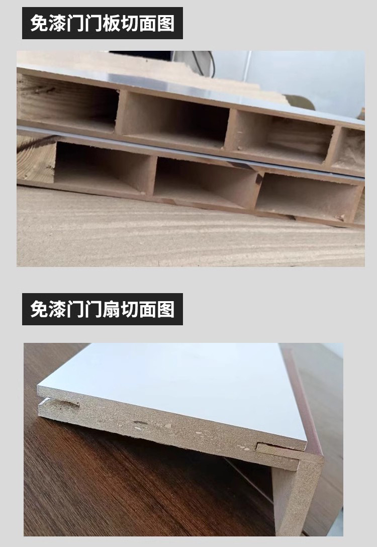 现货室内门卧室门套装门实木复合家用房间门免漆门生态门碳晶安装(图5)