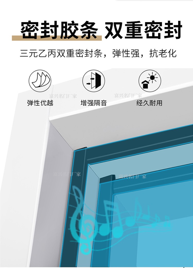 专业隔音门定制录音棚卧室门进户门KTV门防火钢制静音琴房机房门(图14)