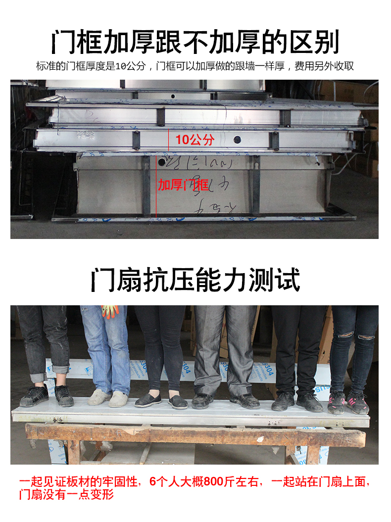 不锈钢门车库楼宇门304进户大门防盗门室内门别墅入户门庭院门(图38)