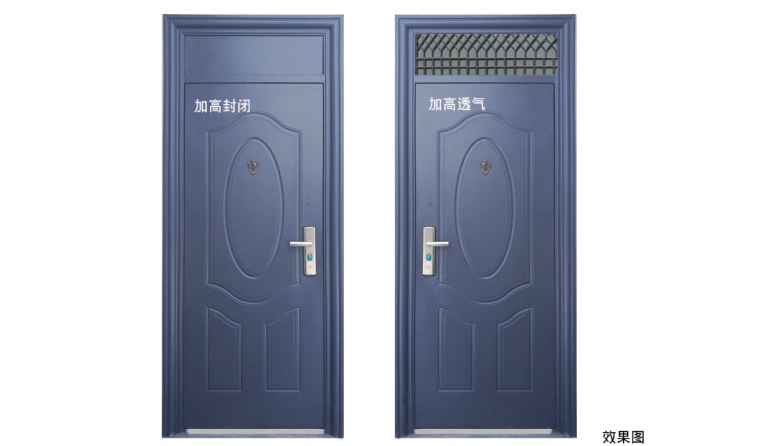 非标门入户门防盗门加高学校门安全子母门门户门进户门大门户入门(图6)