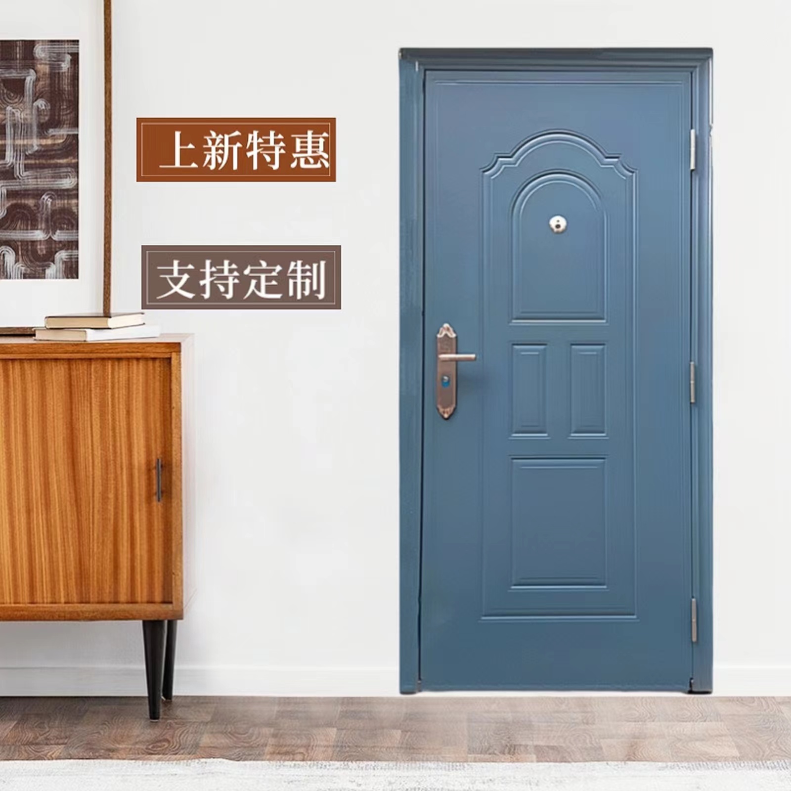 南京防盗门钢制门出租房门地下室门进户门工程门公寓门非标门定制(图18)