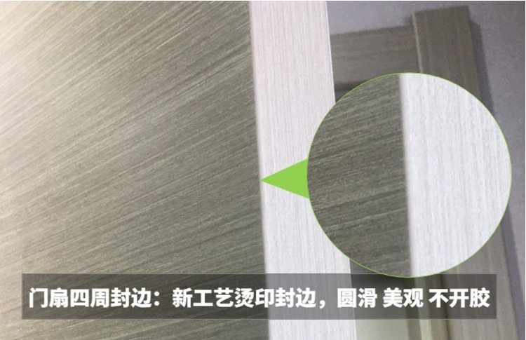 定制家用实木复合卧室门现代室内简约套装门经济型生态烤漆房间门(图12)