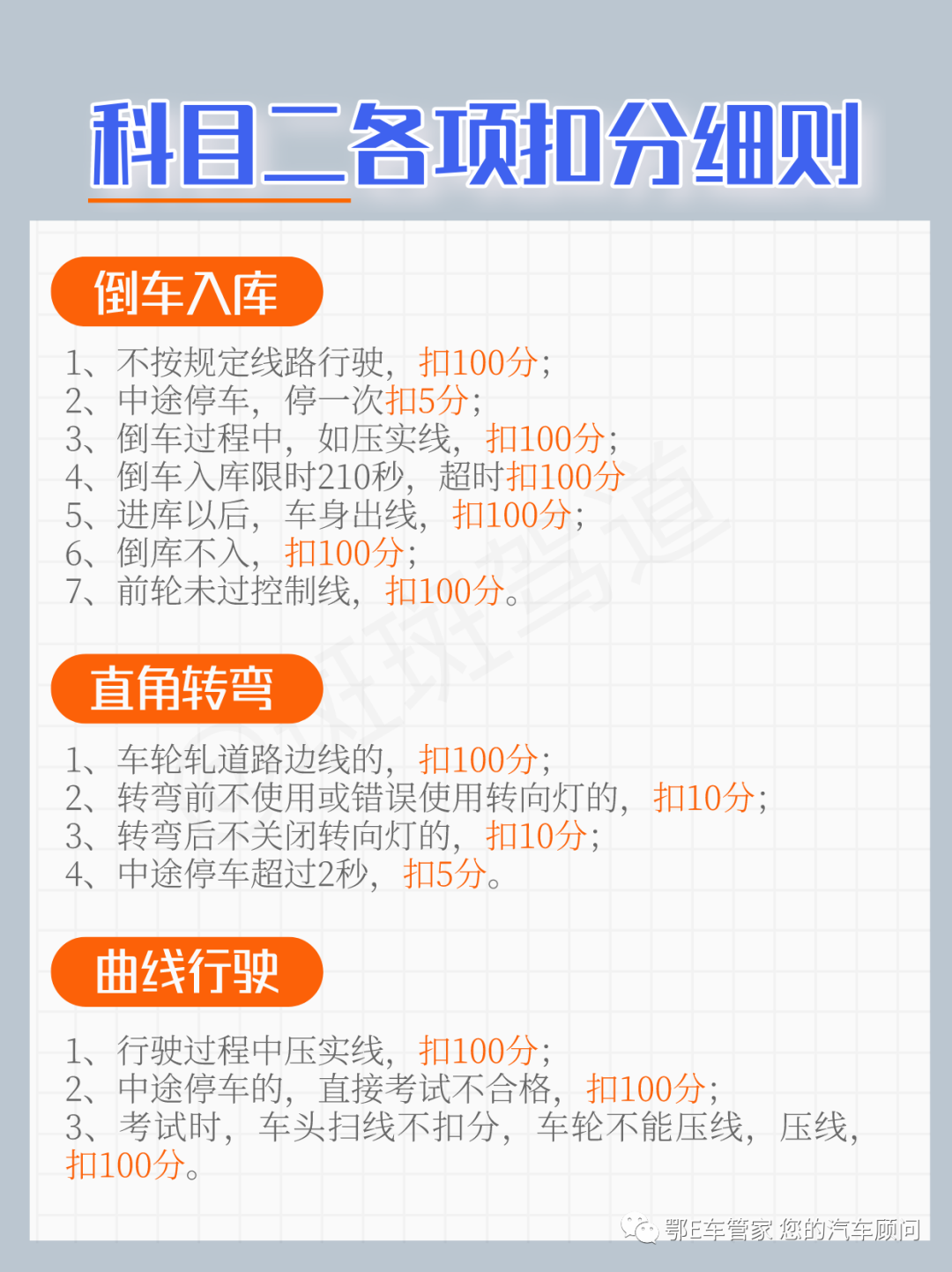 曲线行驶车身能扫线吗_曲线行驶车头扫线合格吗_曲线行驶扫线扣多少分