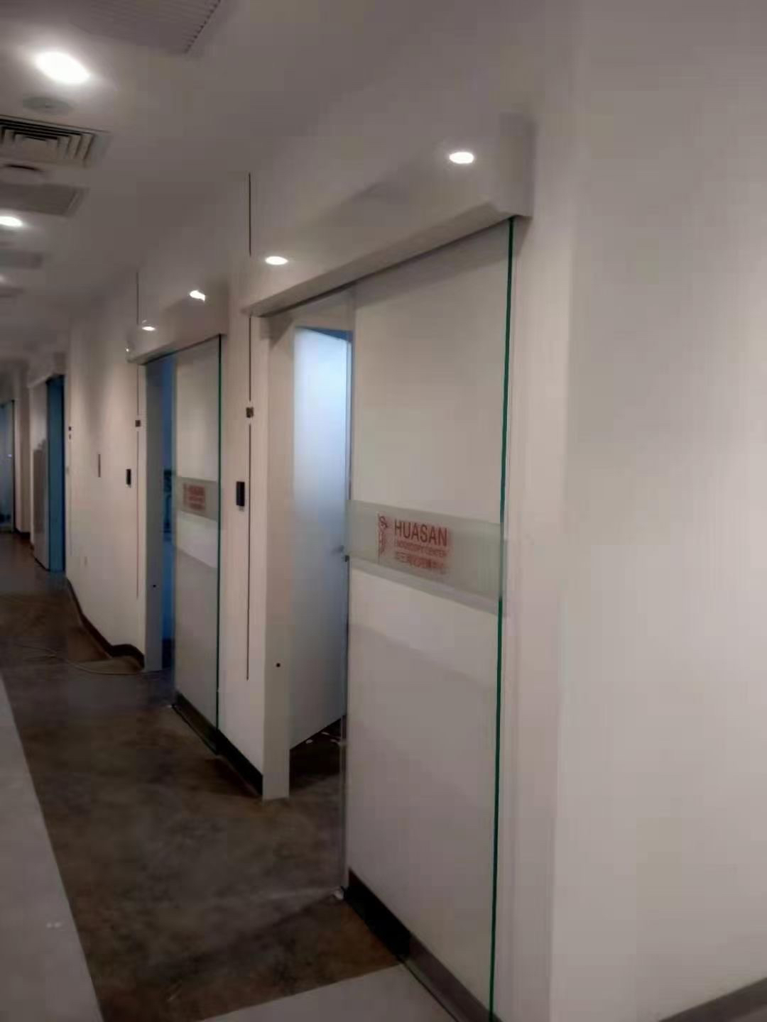 北京自动门机组感应玻璃平移门电动门无框门商场办公室自动门定制(图7)