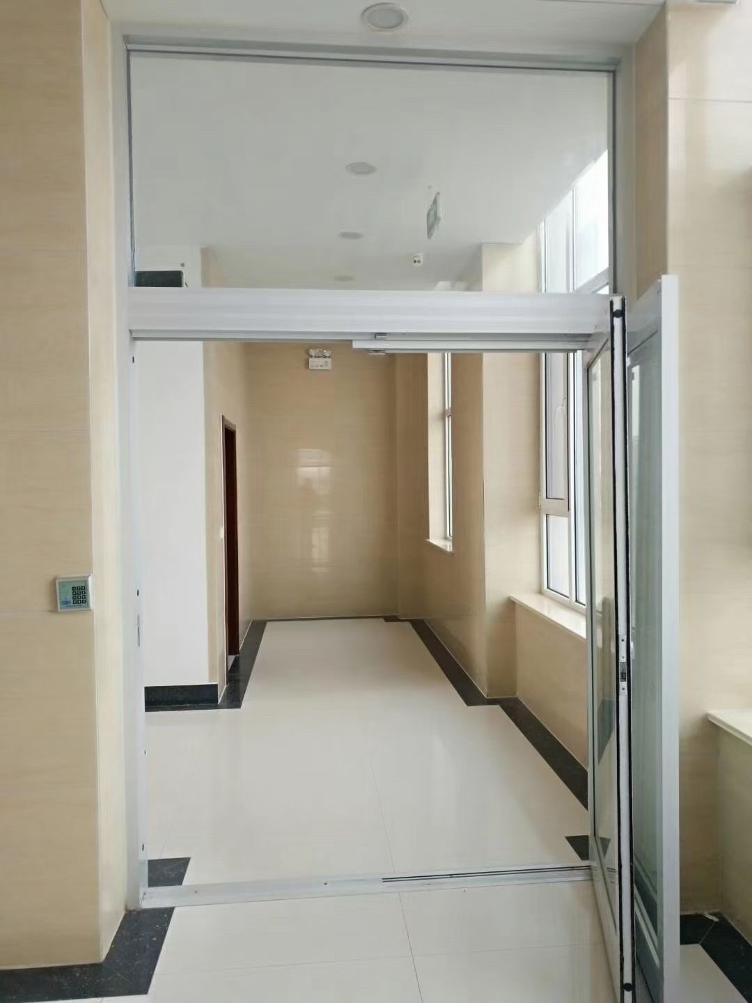 北京自动门机组感应玻璃平移门电动门无框门商场办公室自动门定制(图10)