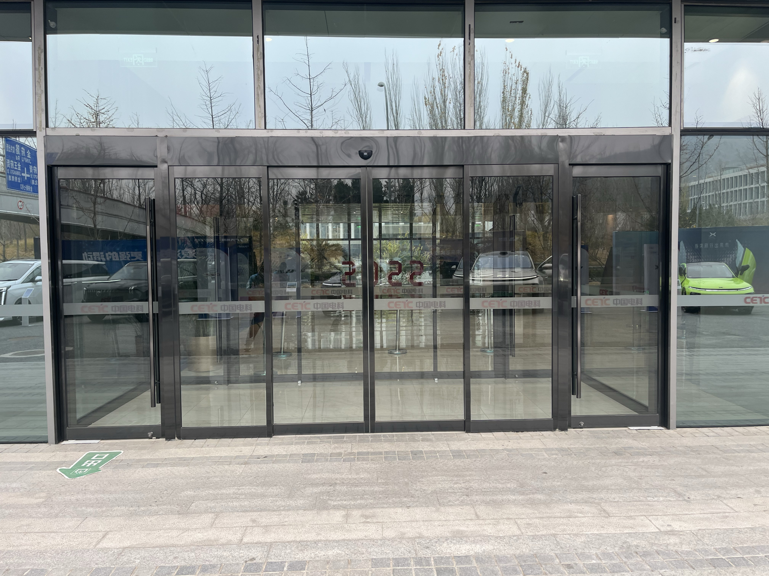 北京自动门机组感应玻璃平移门电动门无框门商场办公室自动门定制(图13)