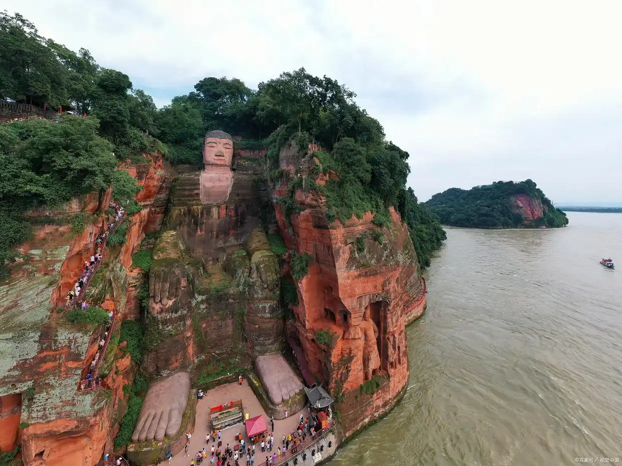 乐山大佛景区风景好不好_乐山大佛景物_乐山大佛观景