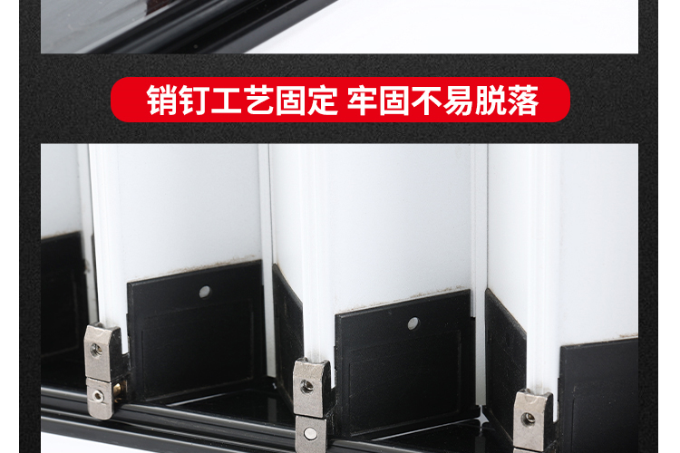 铝合金折叠门推拉门隐形隔热空调房隔断门厨房卫生间卧室门防盗锁(图18)