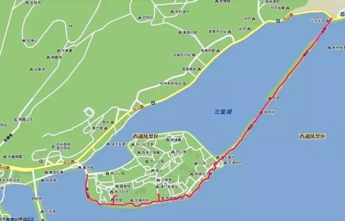 西湖线路旅游攻略_西湖旅游线路_西湖游玩线路