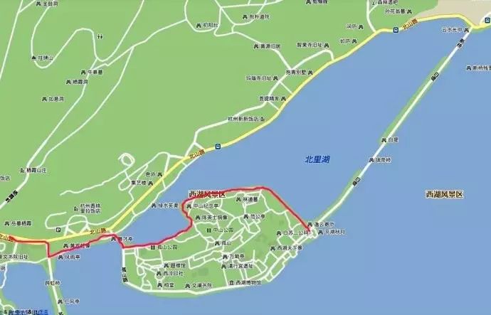 西湖旅游线路_西湖游玩线路_西湖线路旅游攻略
