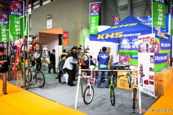 KHS功学社小轮径车,中国国际自行车展