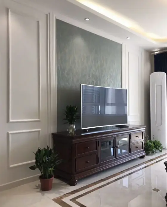 20万拎包入住_90㎡美式简约新房装修_简约美式家具