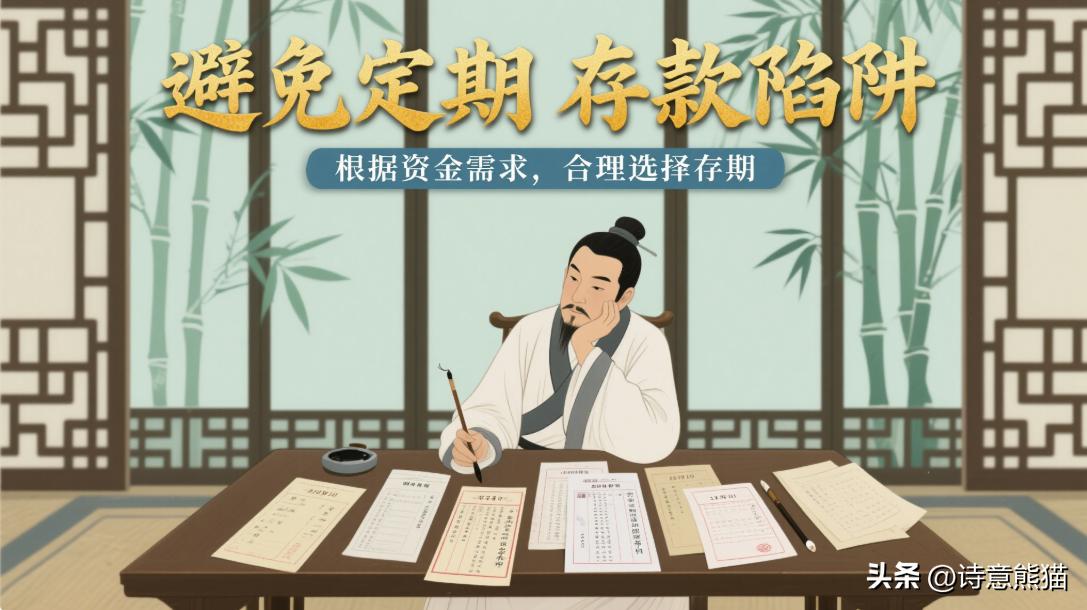 定期存款陷阱避免_存款收益最大化技巧_定期存款3个月利息怎么算