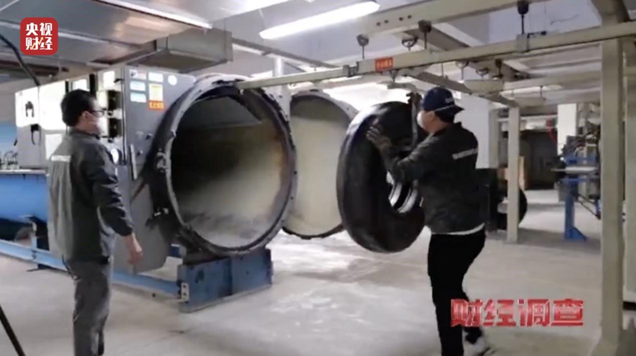 工程机械翻新轮胎_中国轮胎翻新产业现状_小作坊轮胎翻新安全隐患