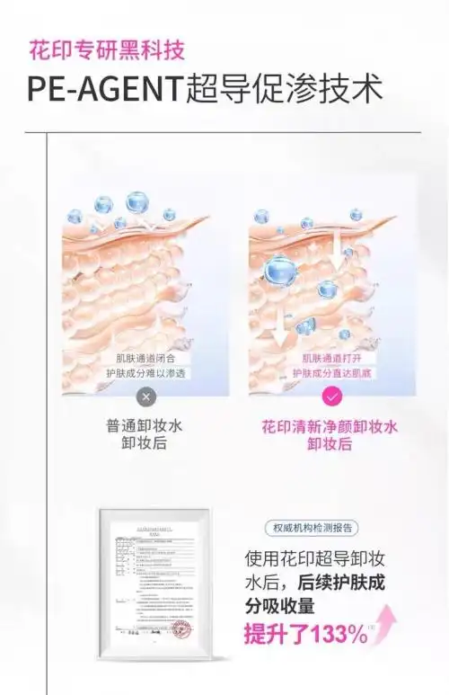 花印超导卸妆水温和清洁力_王琳推荐花印超导卸妆水_花印卸妆水怎么样