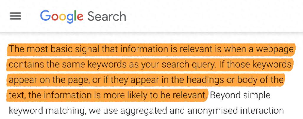 Google站内SEO要求_站内SEO基础知识_html seo 标签