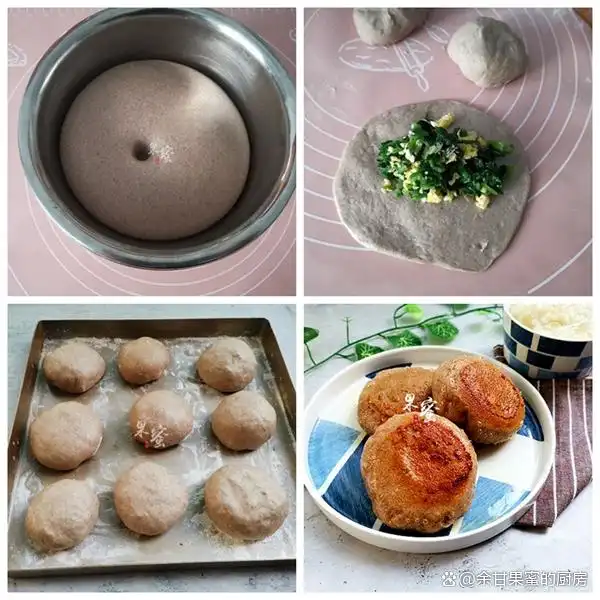 家庭面食制作_葱花卷做法教程_面食小吃的做法及图片
