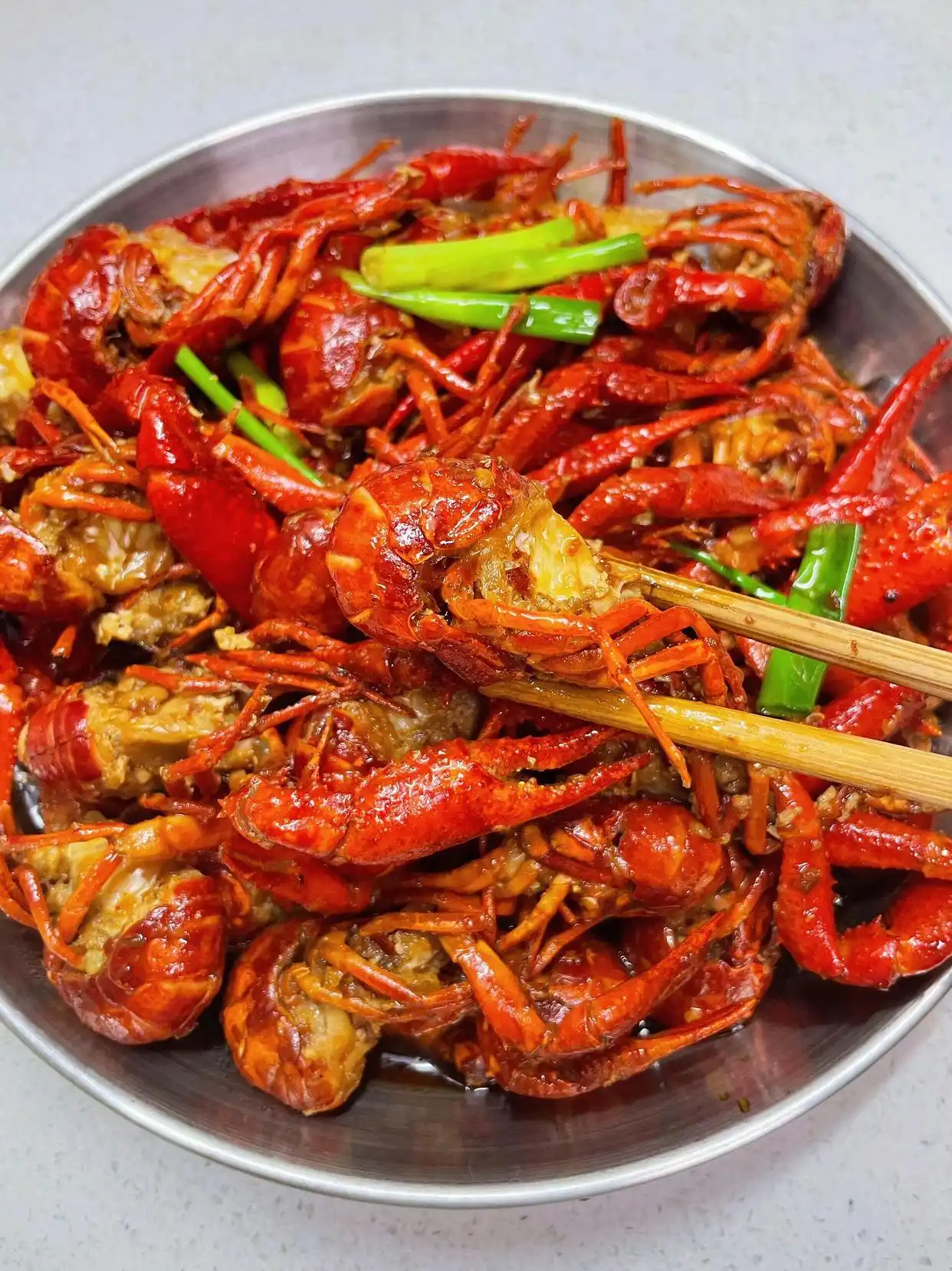 麻辣小龙虾_晚上夜宵的图片大全_深夜炒粉