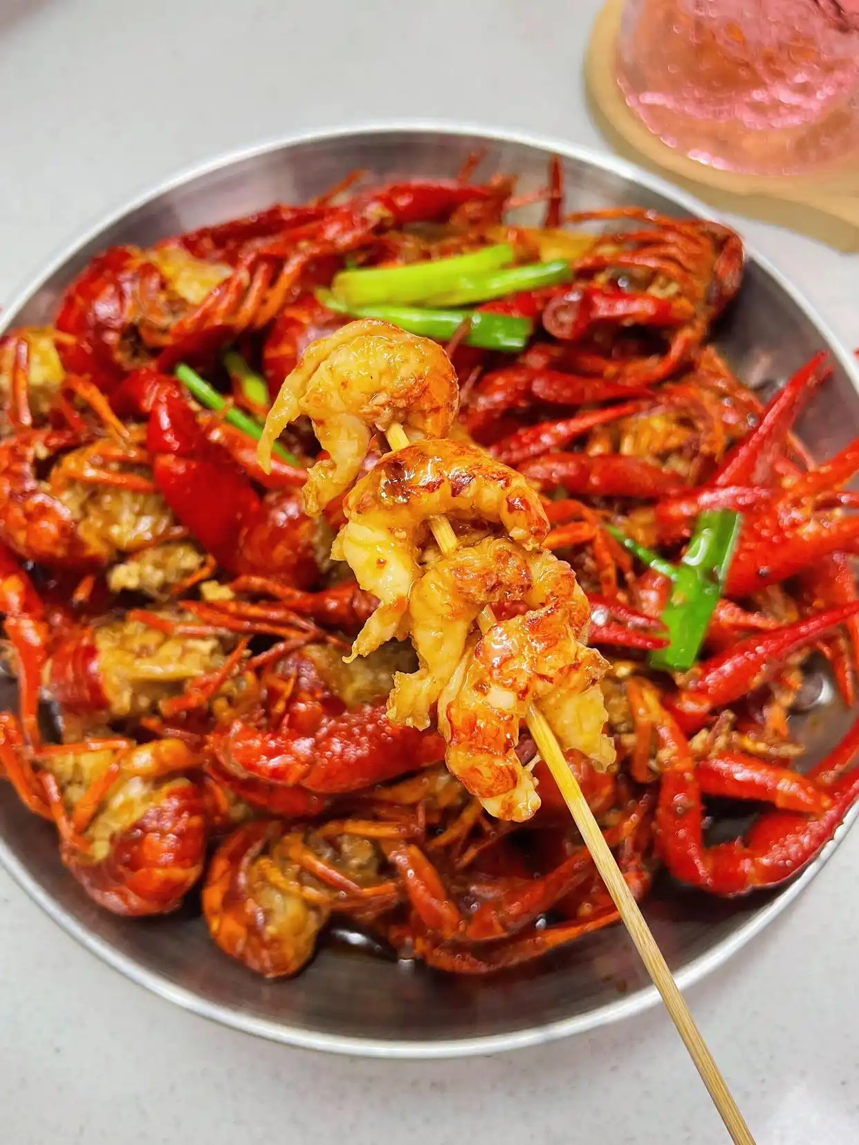 麻辣小龙虾_晚上夜宵的图片大全_深夜炒粉
