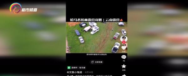露营爱好者遭清退原因_云南露营混帐事件_昆明周边山林垃圾问题