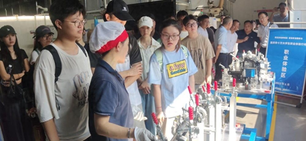 重庆十万大学生职业体验行动_合川高新区大学生职业体验_重庆科创职业学院收货地址