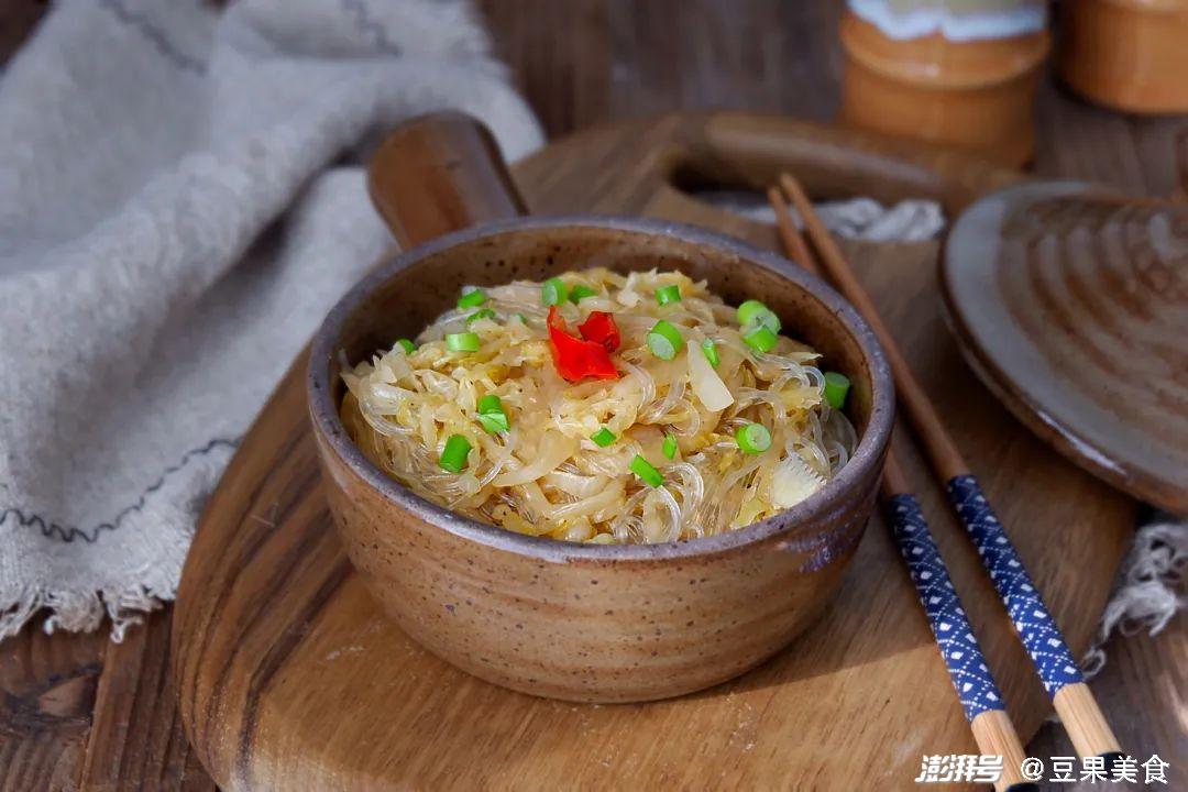 渍菜粉做法_酸菜炒粉条食谱_菜菜的美食日记