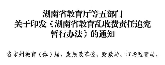 湖南省教育乱收费责任追究办法_广西教育厅幼儿园学费_高等学校违规收费行为