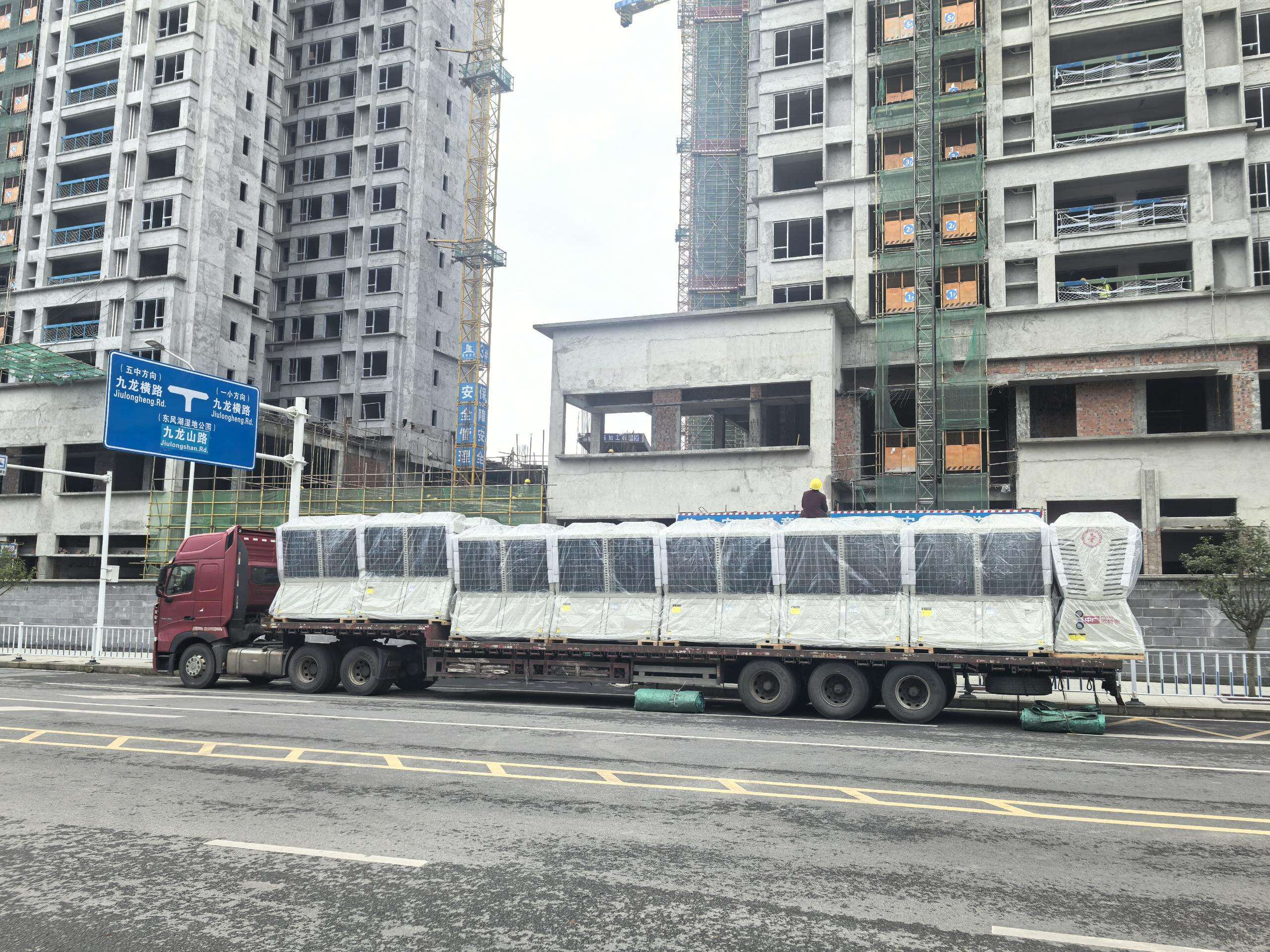 贵州云玺九龙庭集中供暖_贵阳红心美凯龙地暖_中广欧特斯热泵地暖安装