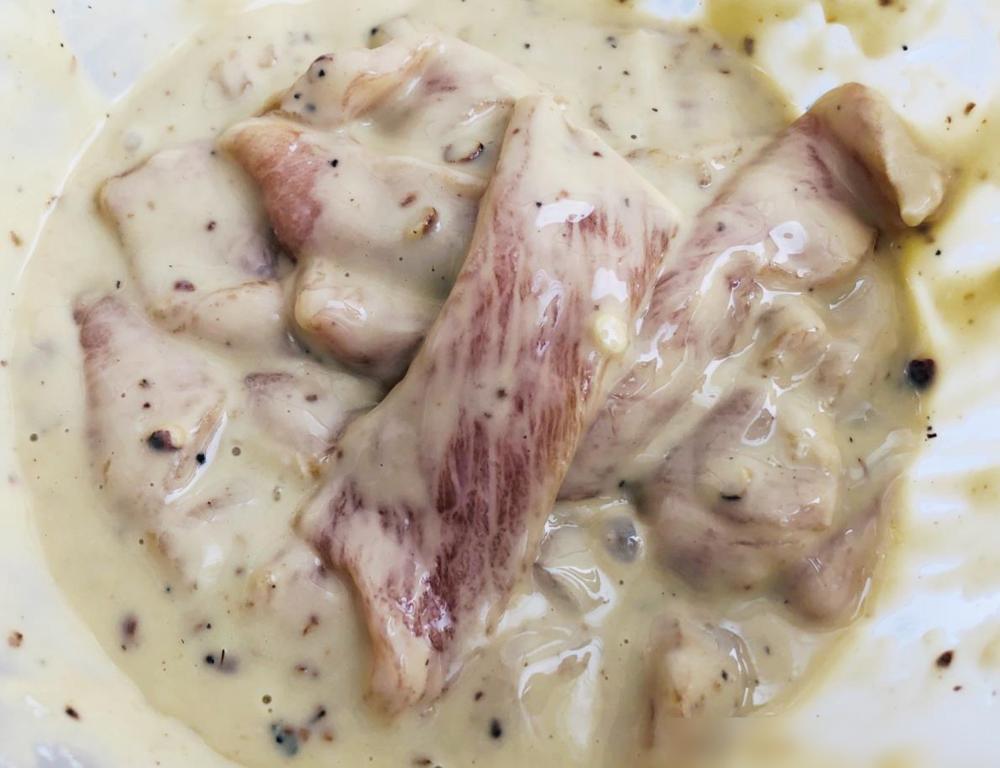 炸酥肉,应该用面粉还是淀粉?实践证明,用这种“粉”口感最好(图7) 炸酥肉怎么做_酥肉炖菜的各种做法_红薯淀粉炸酥肉做法