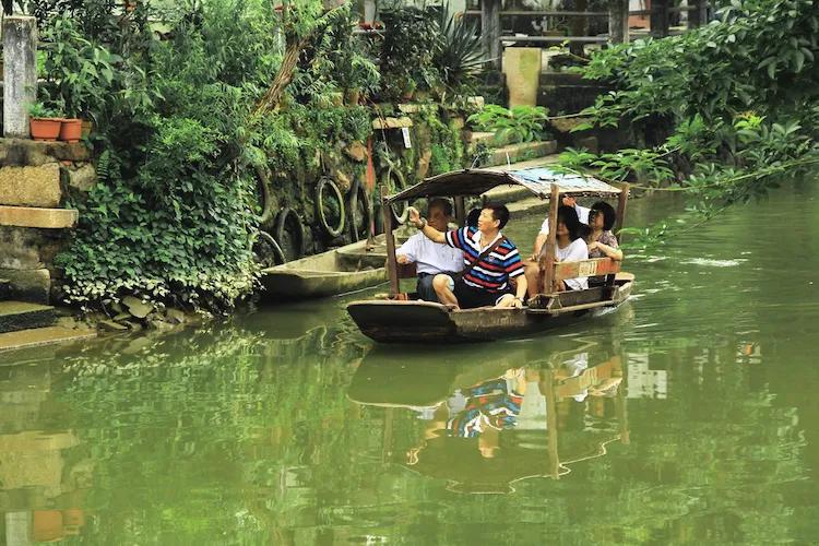 广州出发-顺德1天游,逛黄连古村+逢简水乡+乘船登海寿岛(图23) 广州顺德美食一日游_顺德杏坛逢简水乡小食_黄连古村逢简水乡海寿岛