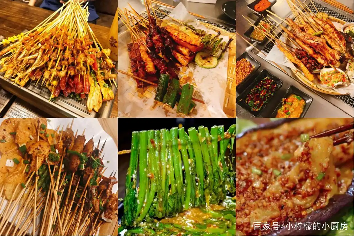 盛夏的夜晚,夜市上最受喜爱的5种美食,你吃过哪几种(图3) 宵夜做什么最火_夏季夜市美食_小龙虾烧烤炒粉麻辣烫