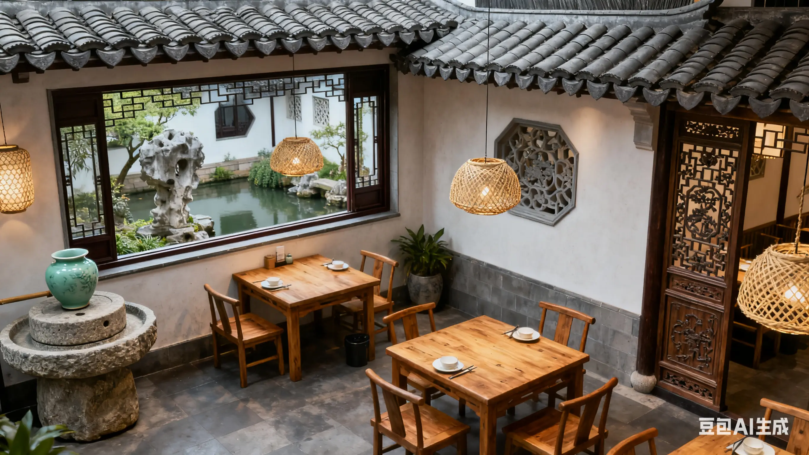 杭州小餐馆装修避坑!5家特色公司帮你留客(图5) 花万里设计公司_餐饮店面装饰设计图片_杭州小餐馆特色装修公司推荐