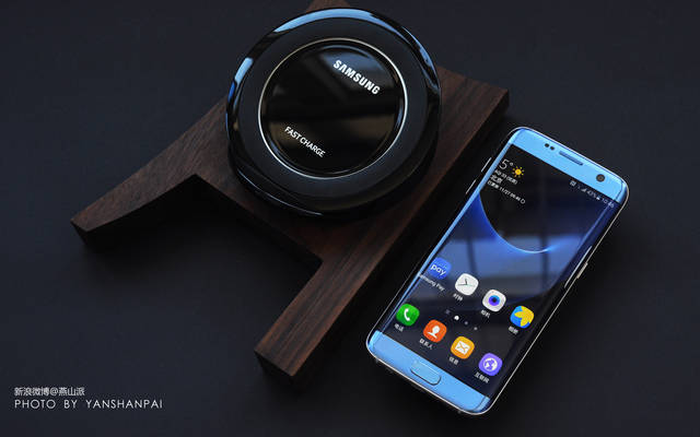 图说珊瑚蓝版三星Galaxy S7 edge,依然最美曲屏机(图14) S7 edge双曲面屏细节处理_三星Galaxy S7 edge曲面屏设计_s7 edge屏幕贴合技术